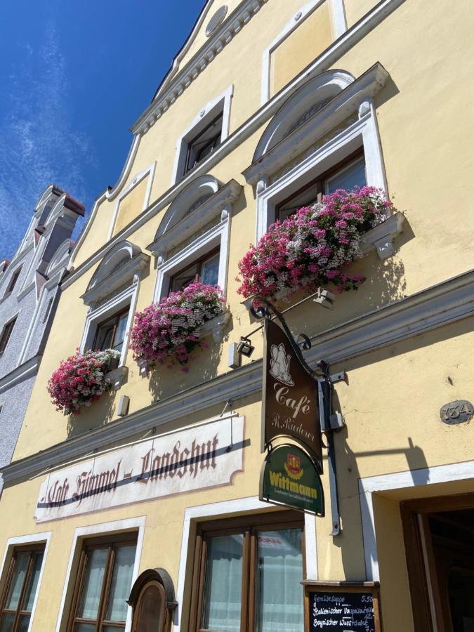 Restaurant-Café-Pension Himmel Landshut Bagian luar foto